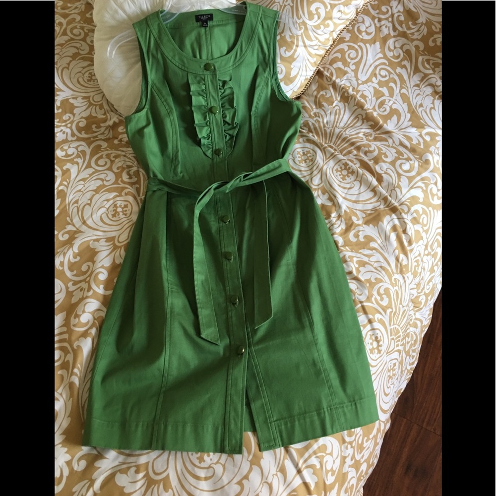 Green dress by Talbots